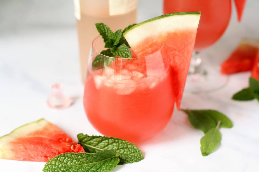 Watermelon Rosé Cocktail