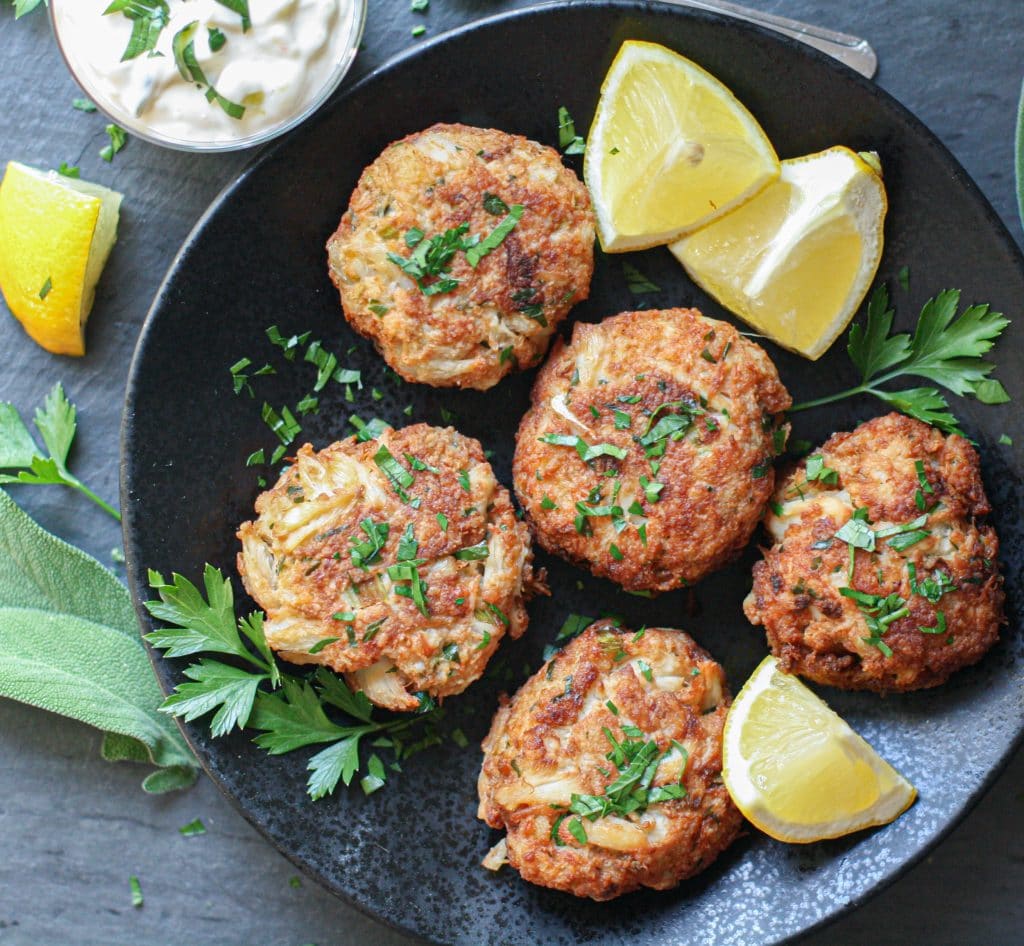 Herby Maryland Crab Cakes