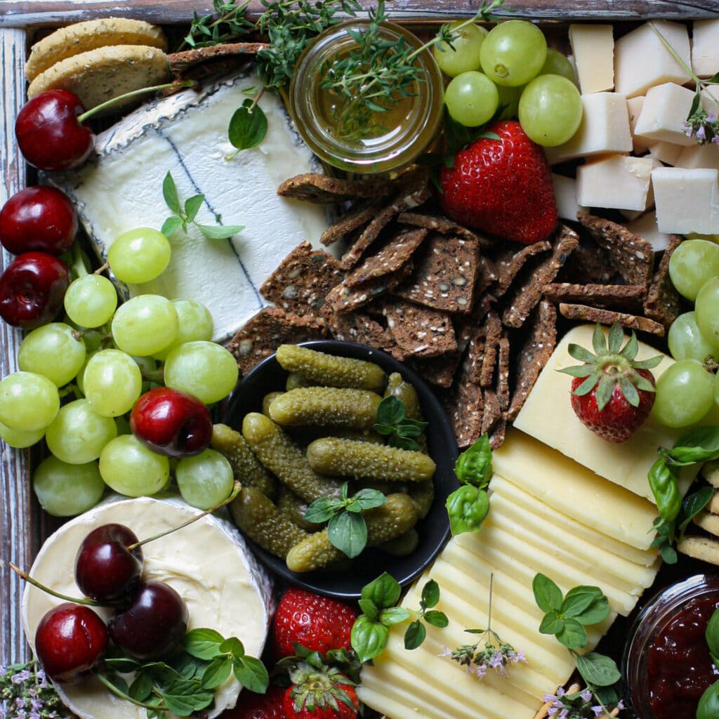 Summertime Cheese Board