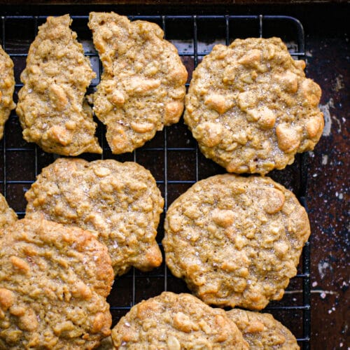 Salted Butterscotch Oatmeal Cookies | Simmer & Sage