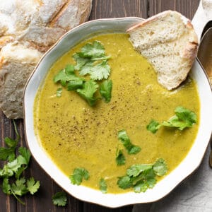 Creamy Vegan Celery Soup | Simmer & Sage