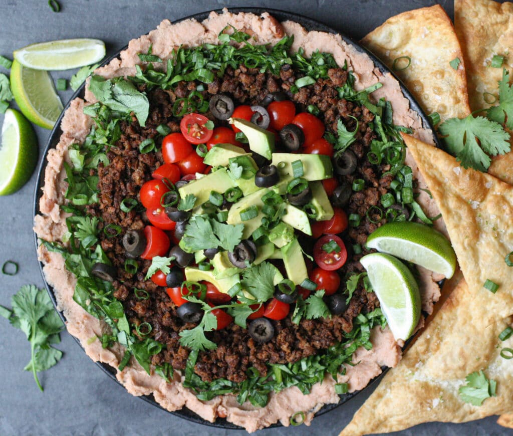 Healthy Mexican Layer Dip