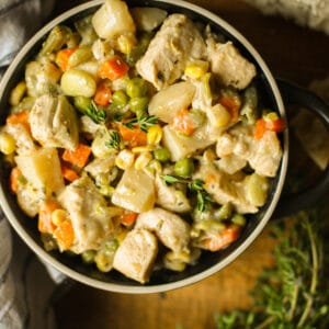 Hearty Chicken Vegetable Stew | Simmer & Sage