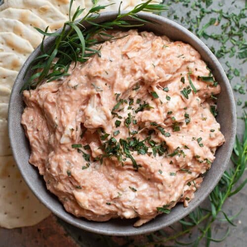 Easy Cold Crab Cocktail Dip Recipe with Cream Cheese