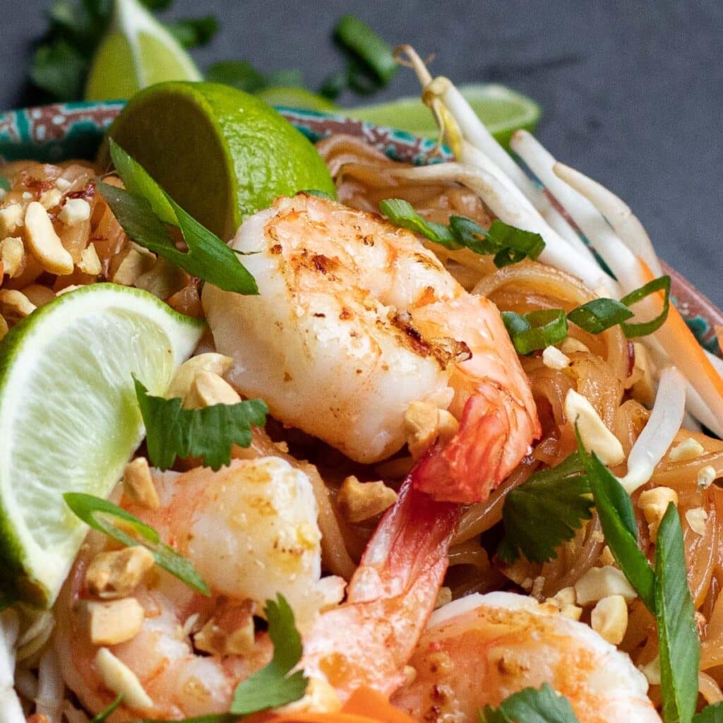 gluten free shrimp pad thai