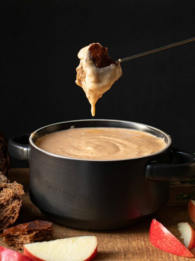 Hard Cider Fondue Dip Recipe