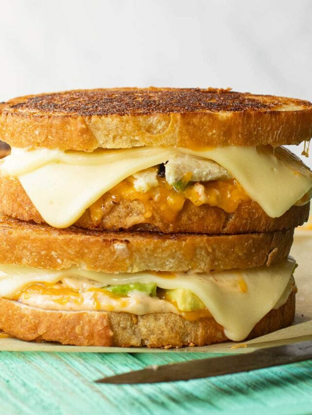 Chipotle Chicken Melt with Avocado