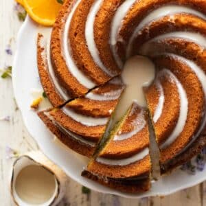 Orange Butter Cake Recipe With Simple Vanilla Glaze1 300x300