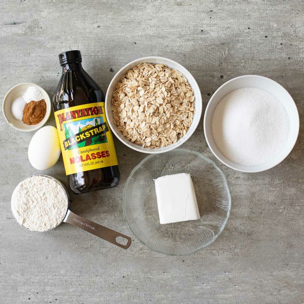 ingredients for oatmeal cookie recipe without butter
