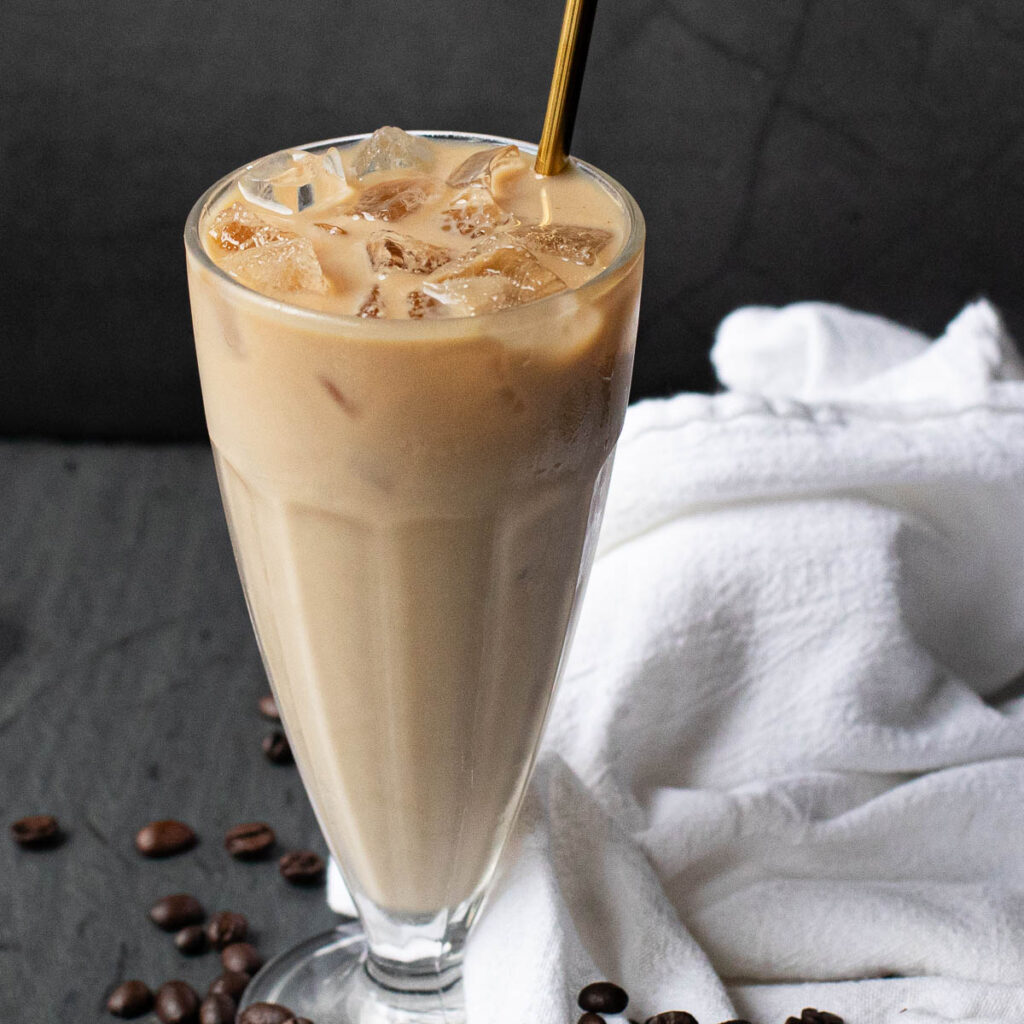 starbucks iced vanilla latte