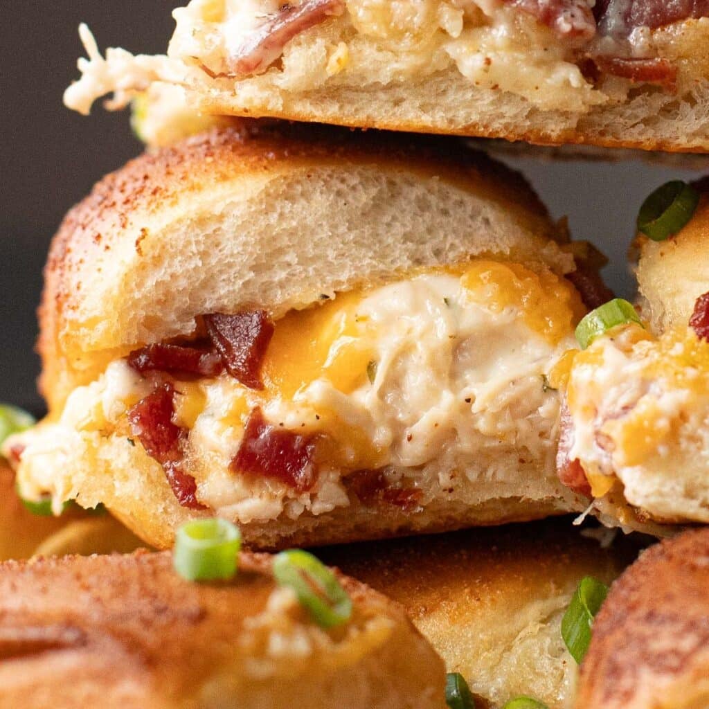 chicken bacon ranch slider