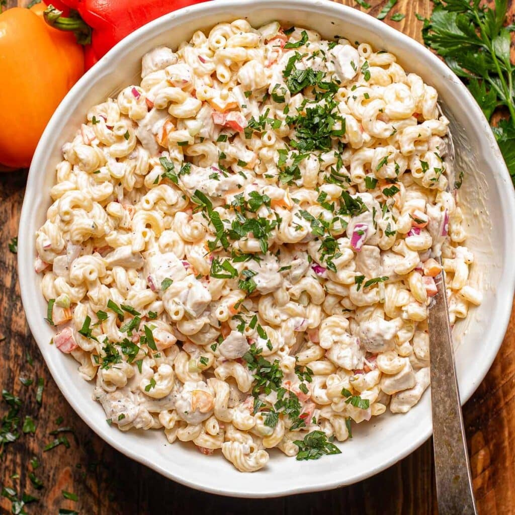 chicken macaroni salad