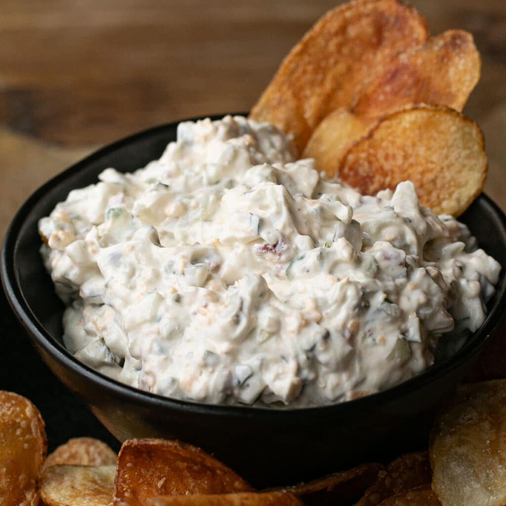 viral dill pickle dip