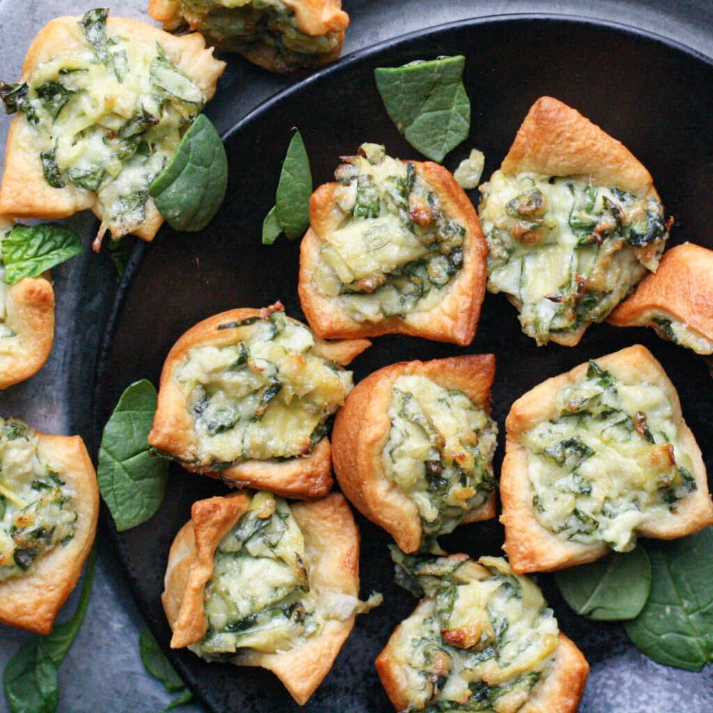 spinach artichoke bites