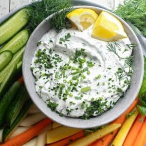 cottage cheese ranch dip