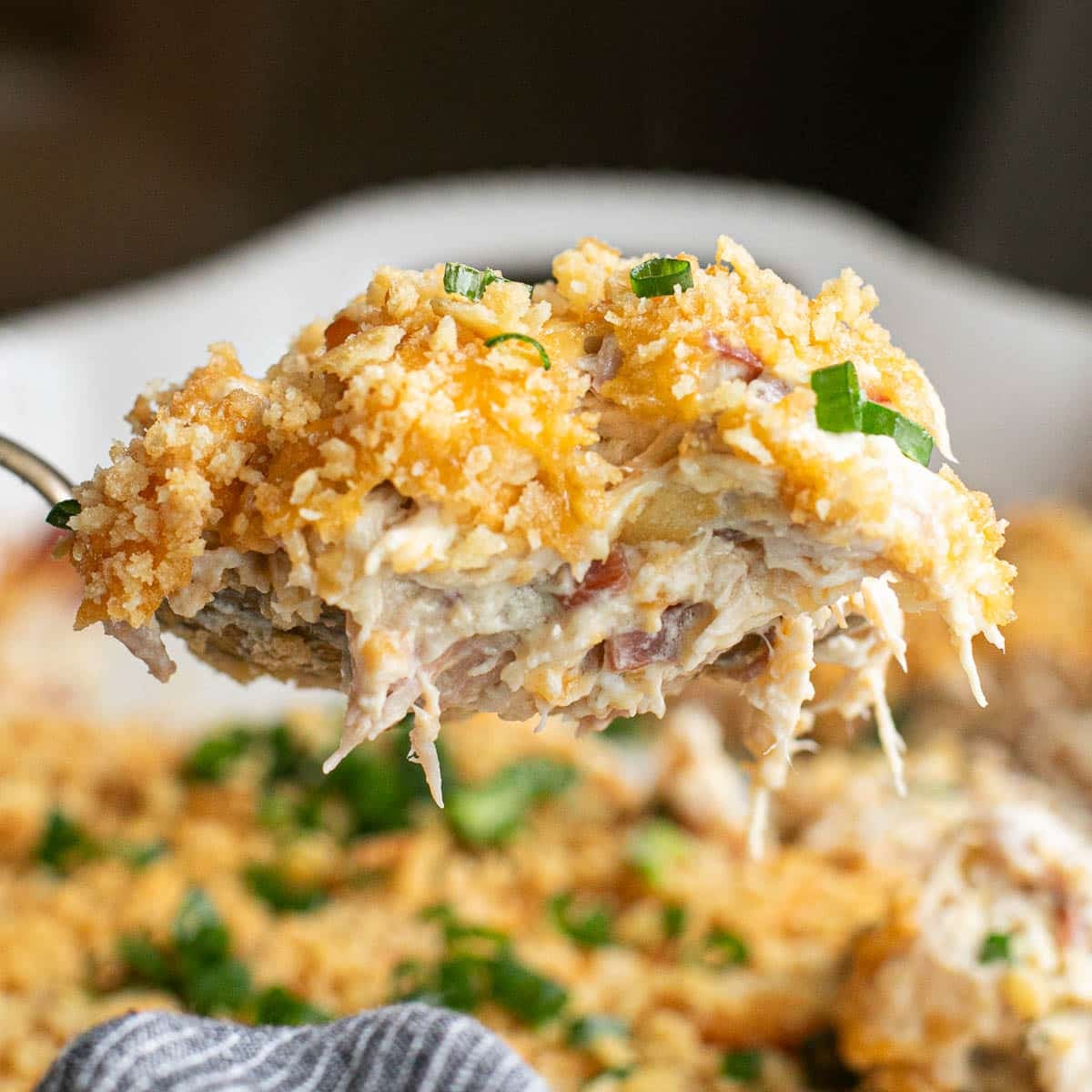 Million Dollar Chicken Casserole (Easy Cheesy Recipe)