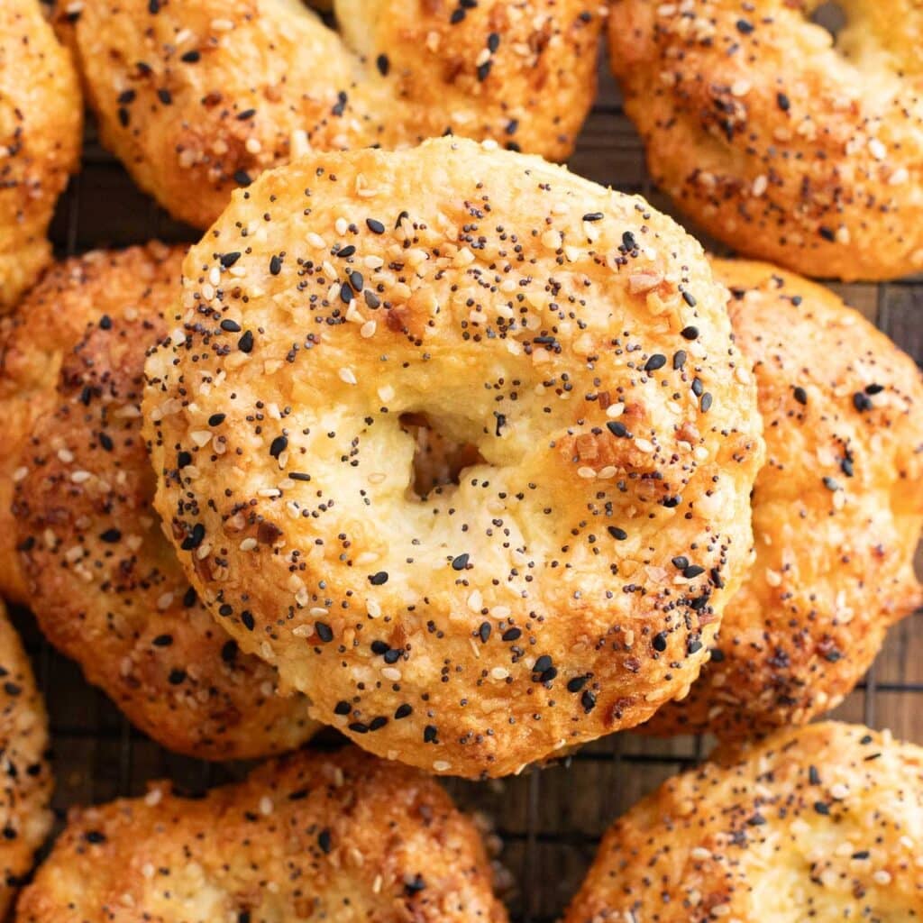 cottage cheese bagels