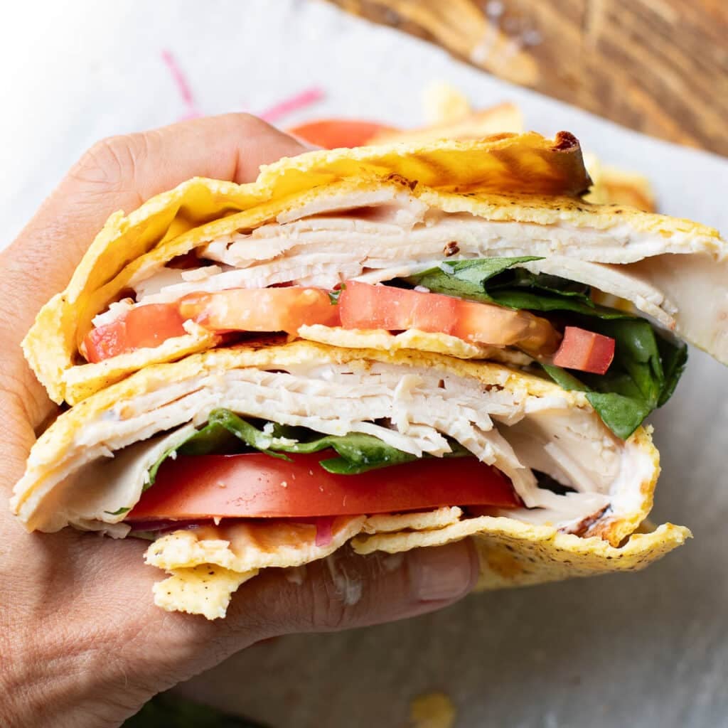 cottage cheese wraps
