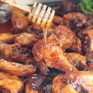 hot honey chicken wings
