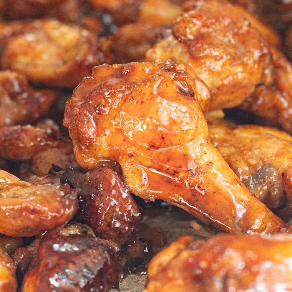 hot honey chicken wing