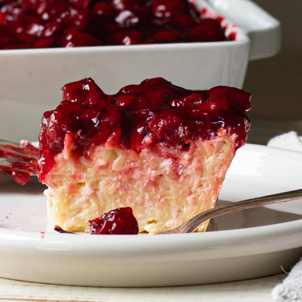 sweet noodle pudding