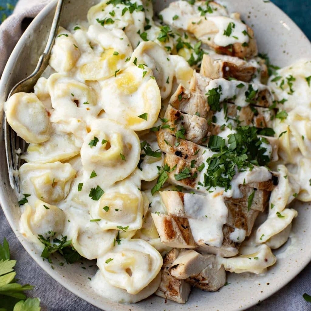 Chicken Tortellini Alfredo