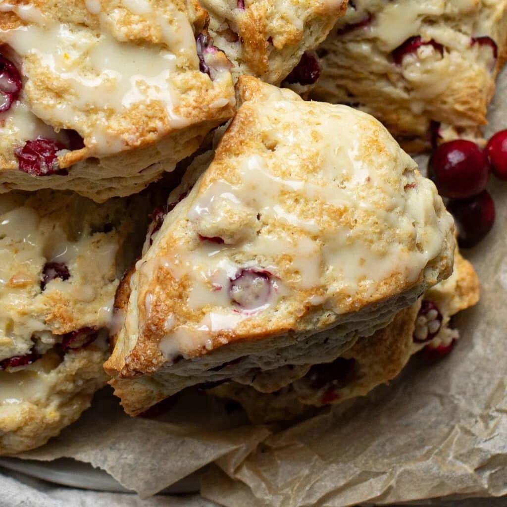 Cranberry Orange Scones
