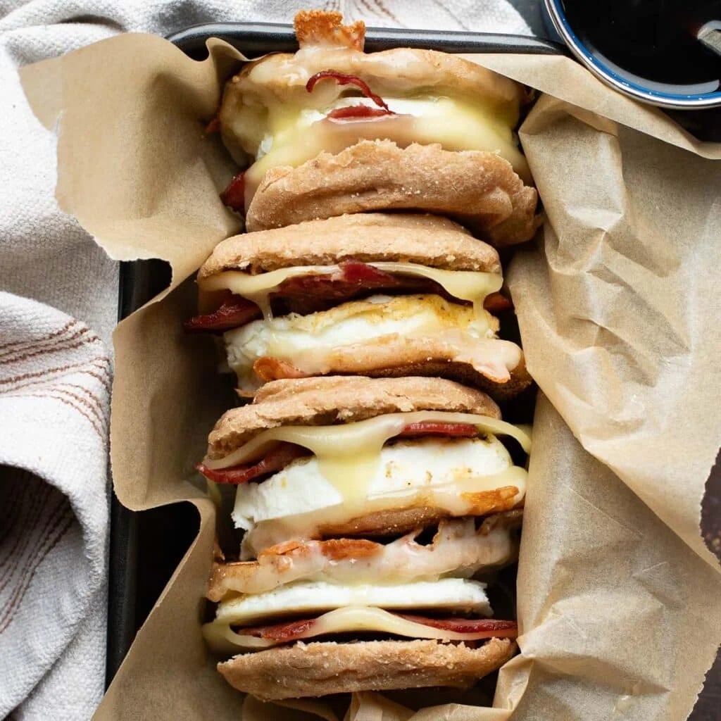 Egg White Turkey Bacon Sandwich