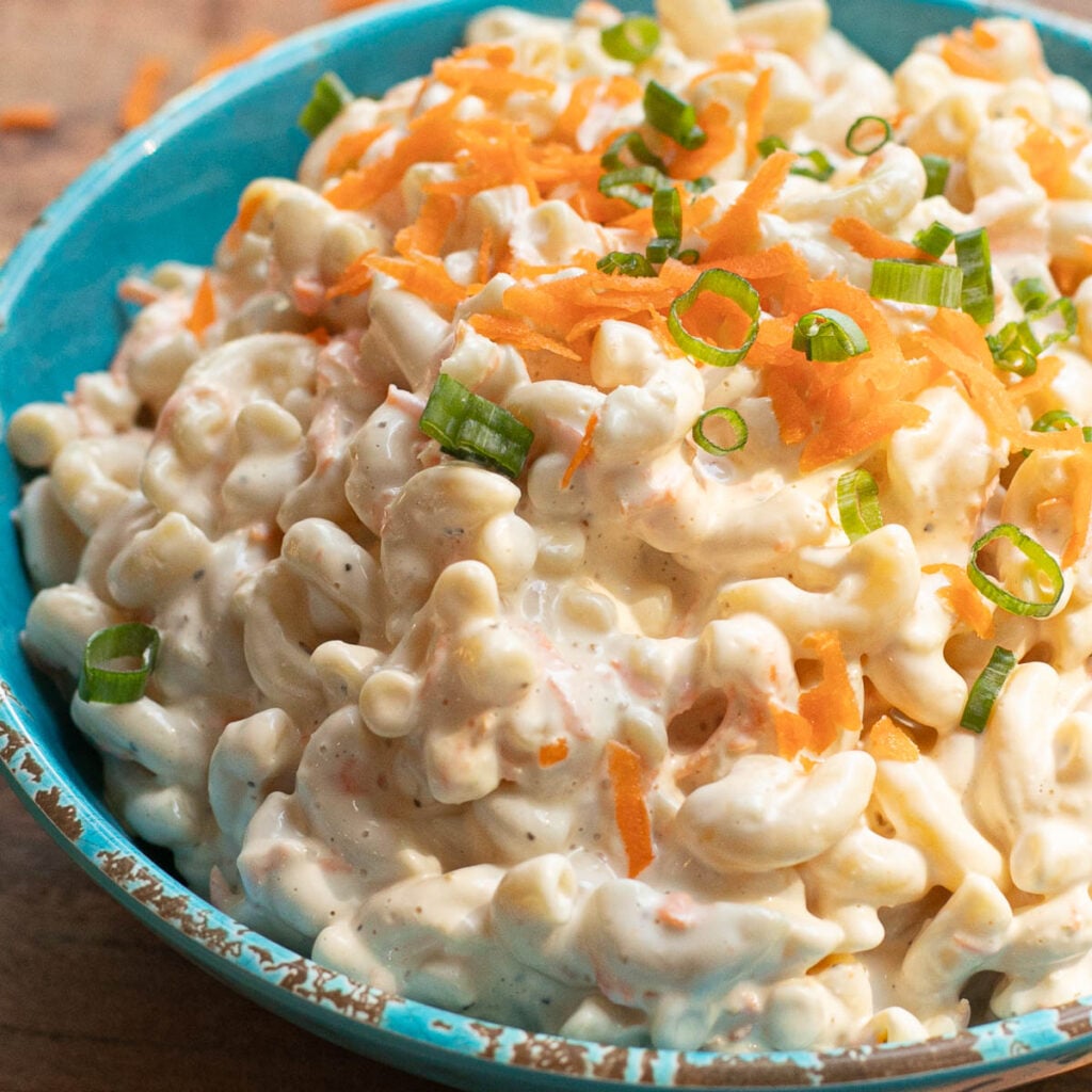 Hawaiian macaroni salad