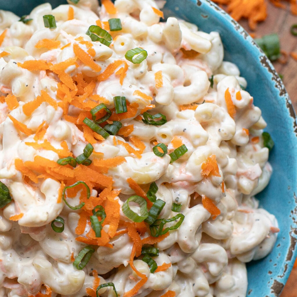 Hawaiian macaroni salad