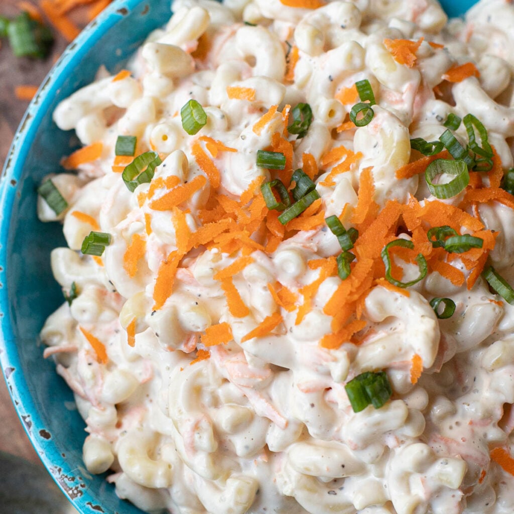 Hawaiian macaroni salad