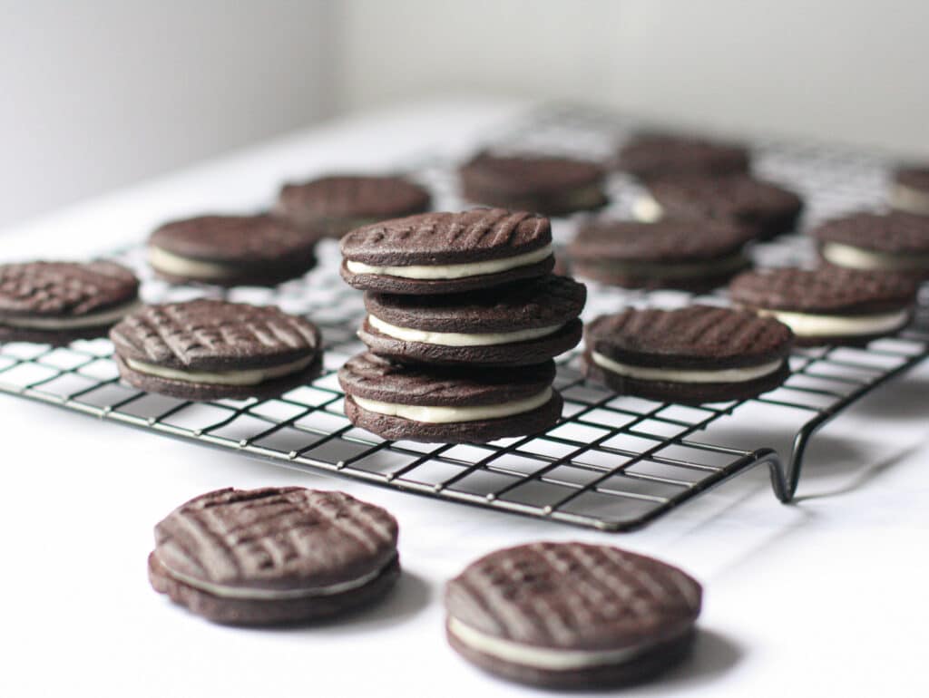 Homemade Oreo Cookies
