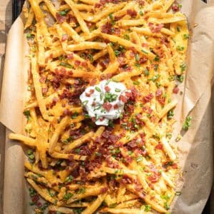 loaded French fries