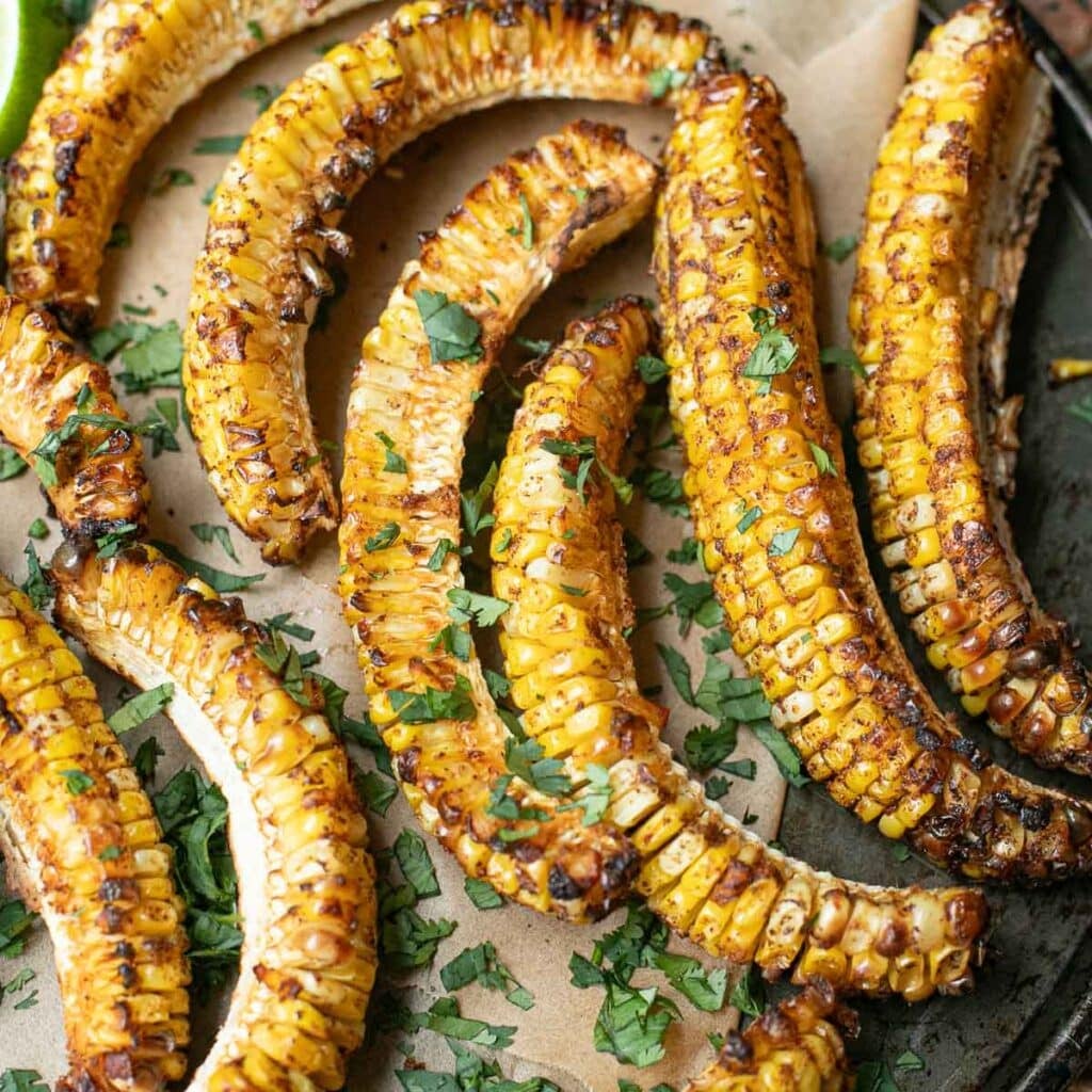 air fryer corn ribs