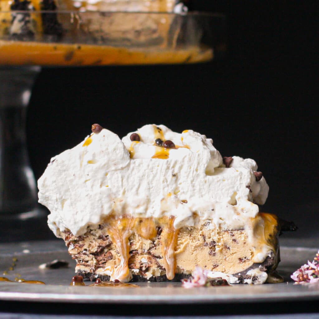 Salted Caramel Ice Cream Mud Pie