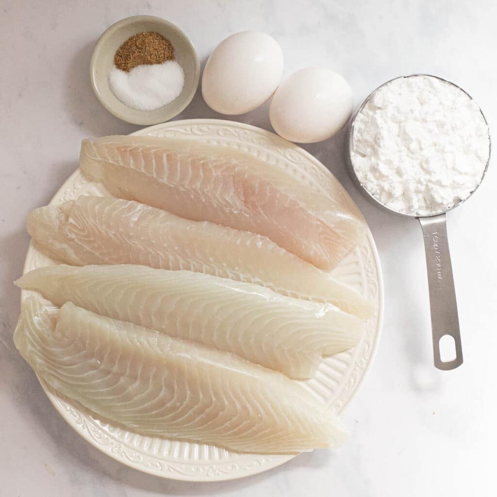 ingredients for fried tilapia recipe
