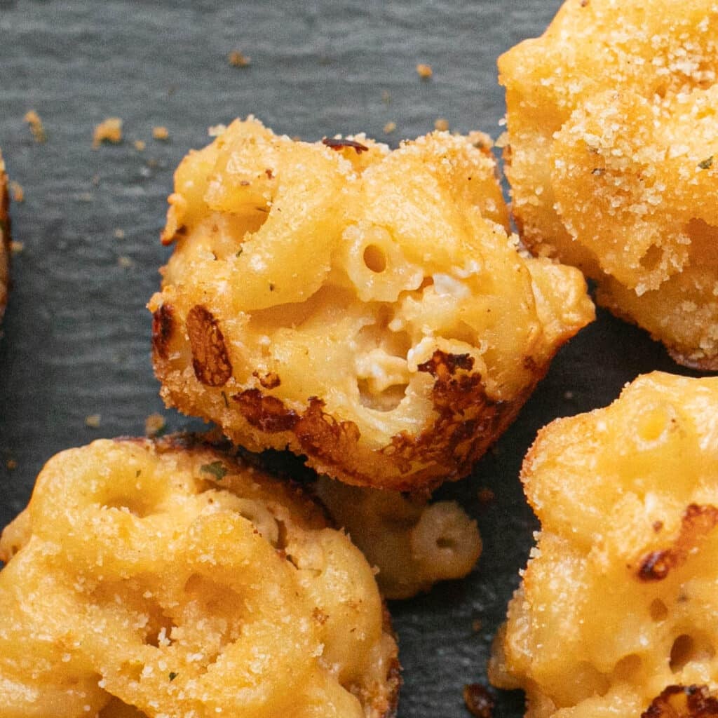 mac and cheese bites