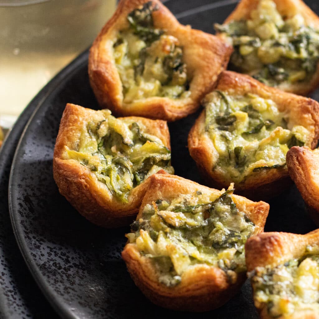 Spinach Artichoke Bites