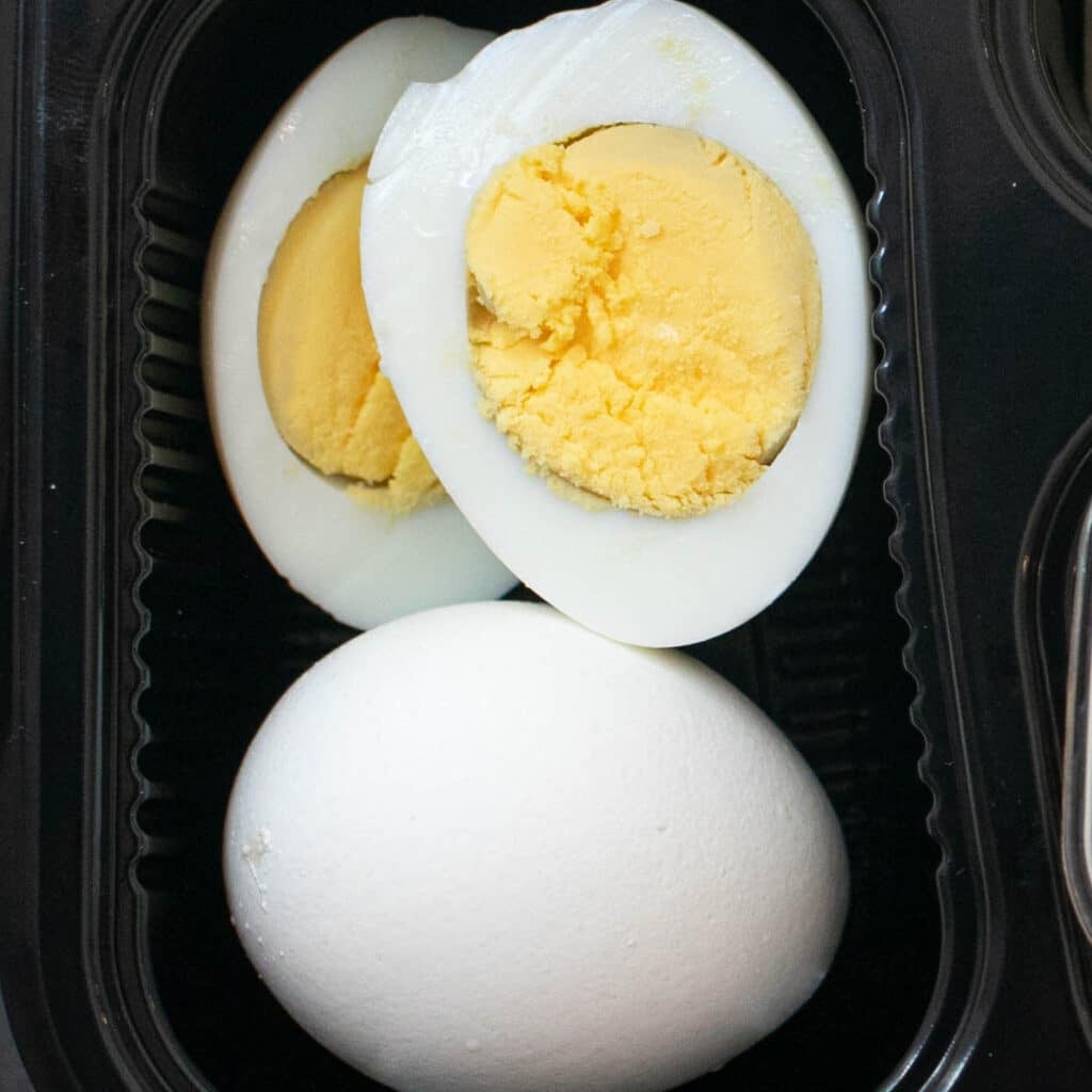 hard boiled eggs