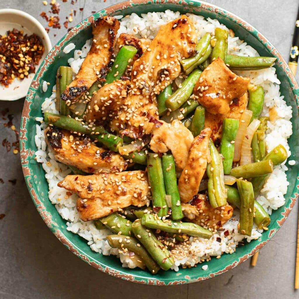 String Bean Chicken