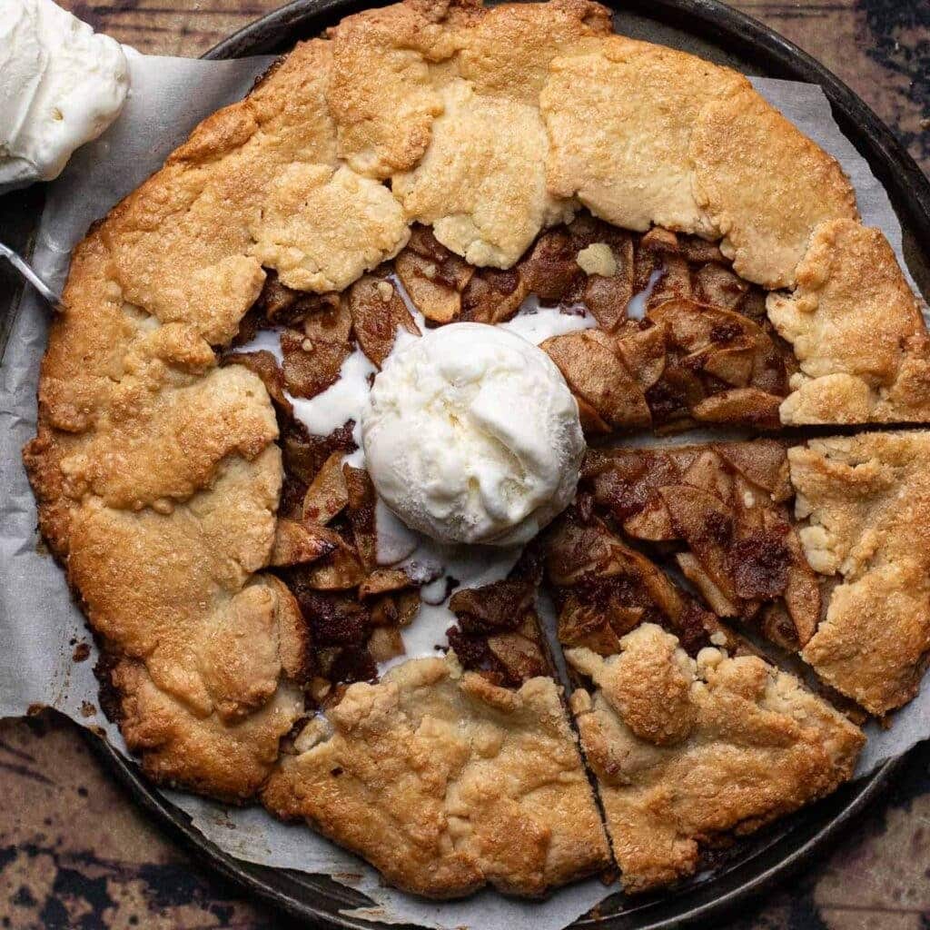 Warm Apple Crostata