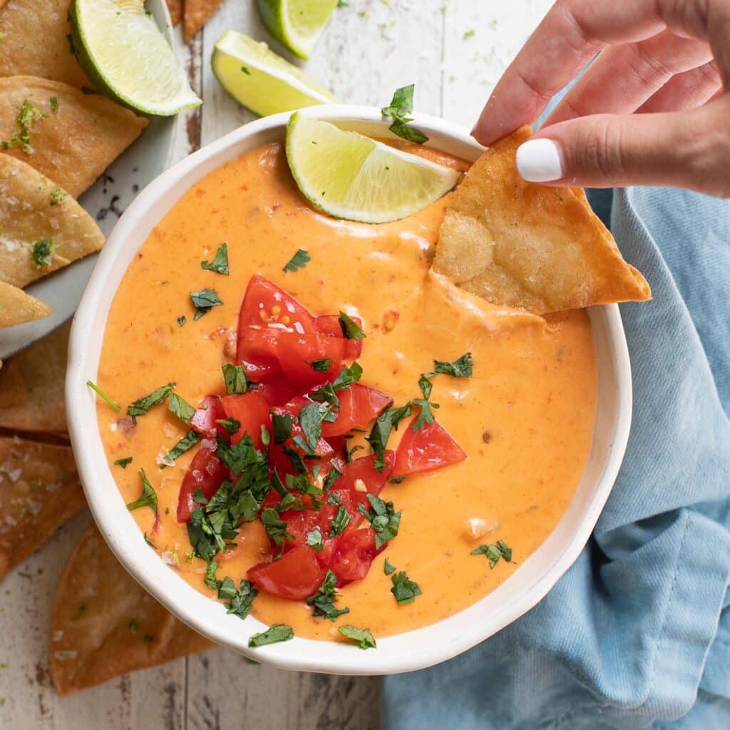 3 Cheese Vegetarian Queso