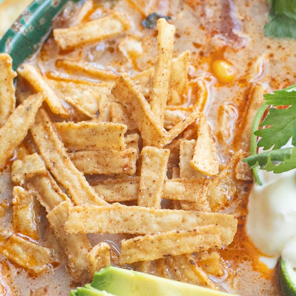 crispy tortilla strips