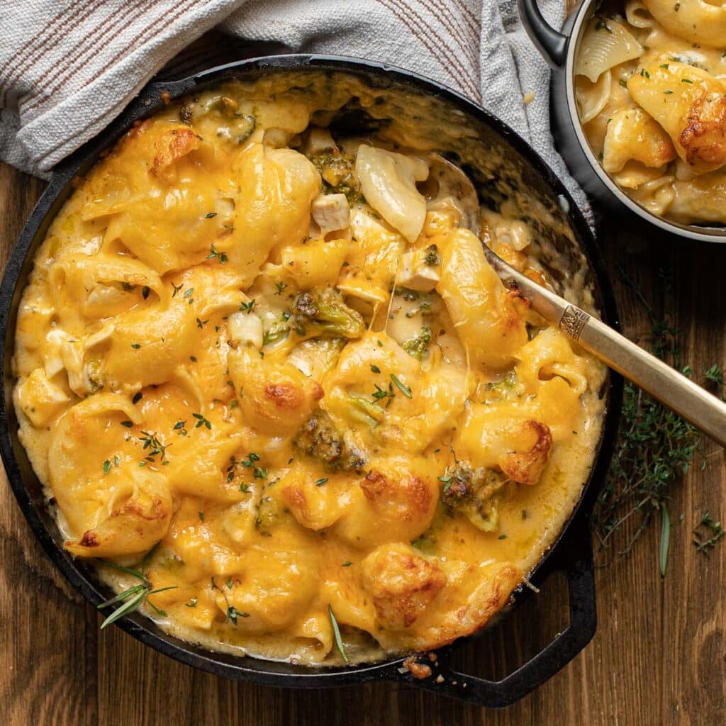 Chicken and Broccoli Mac and Cheese