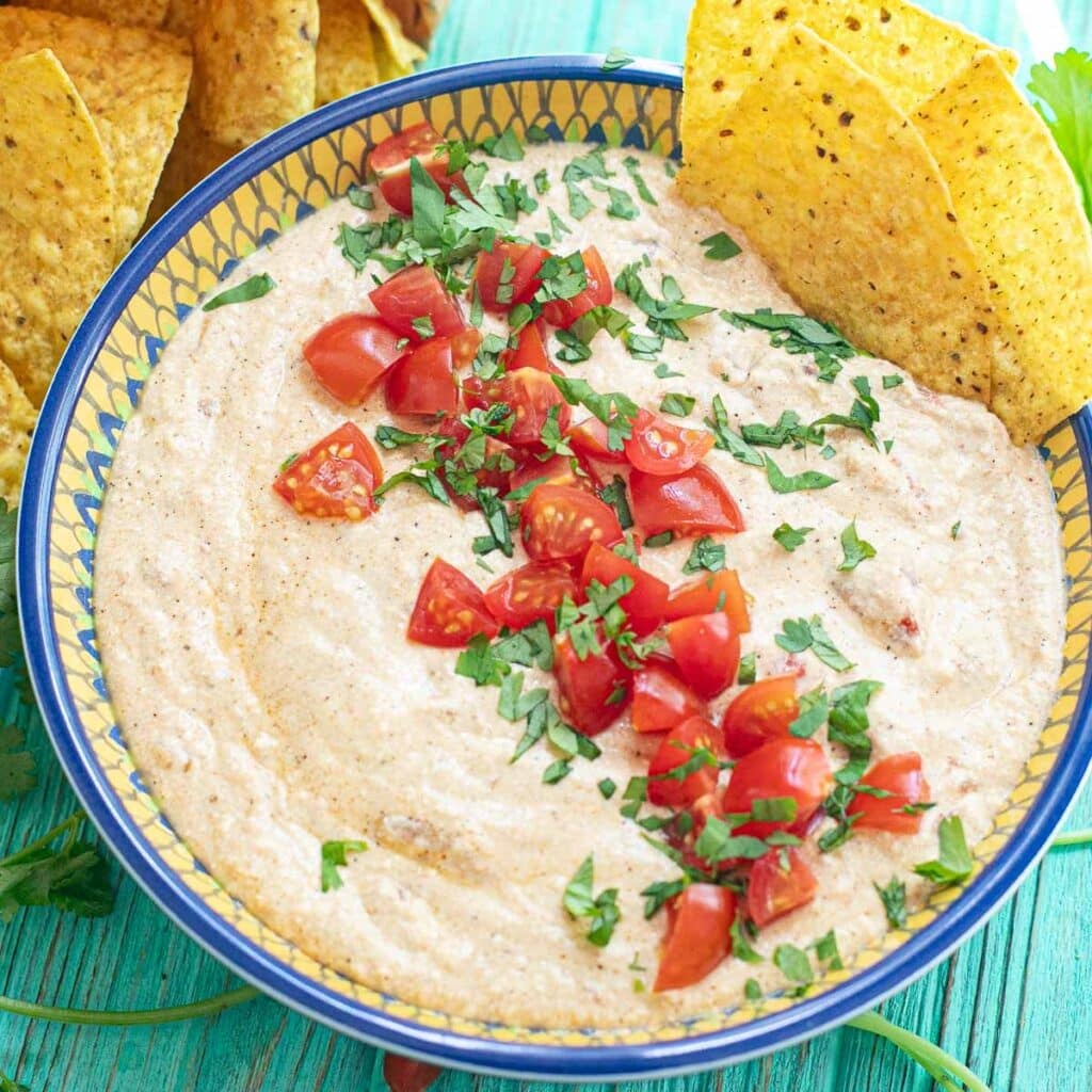 Creamy Cottage Cheese Queso