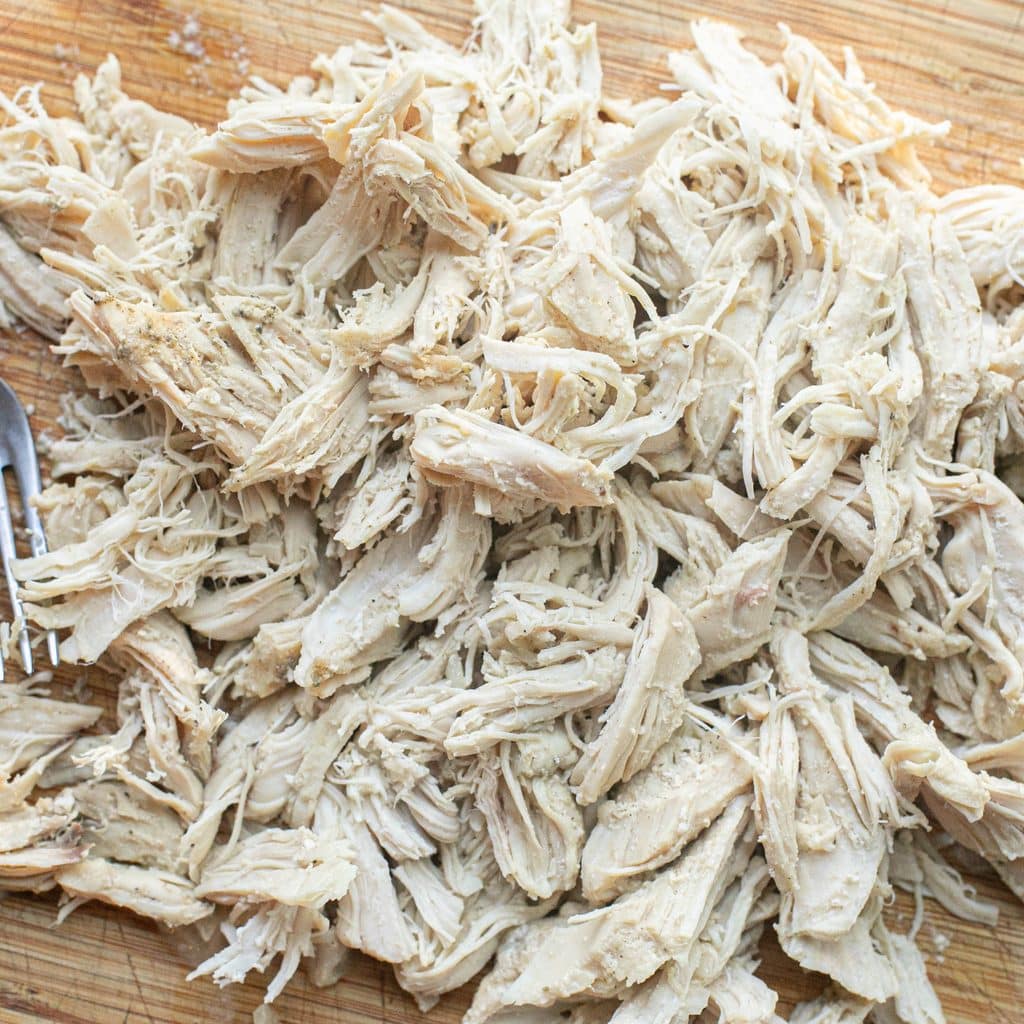 shredded chicken