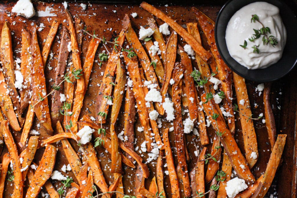 Everything-Spiced Sweet Potato Fries