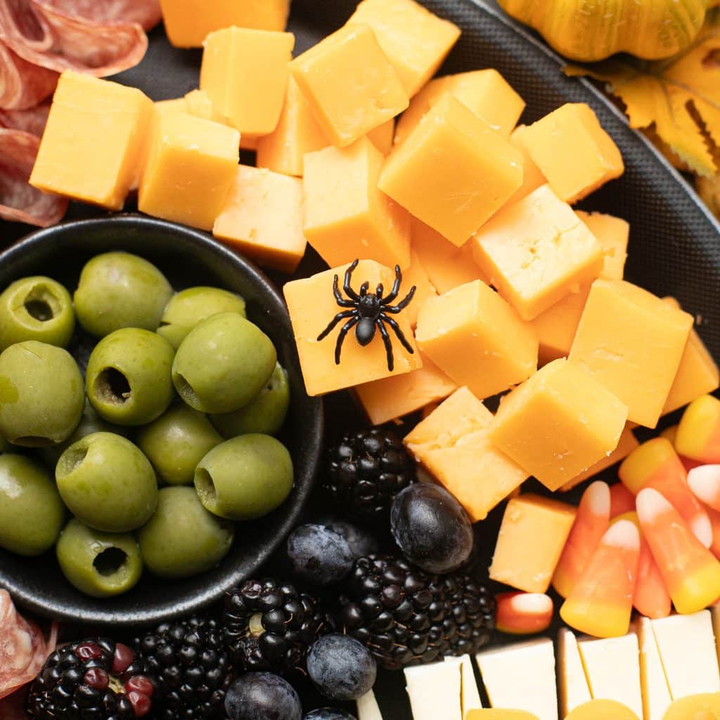 Halloween charcuterie board