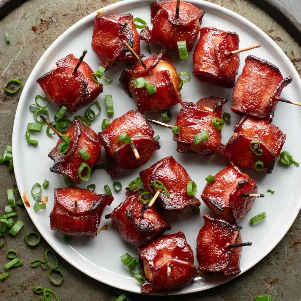 Rumaki (Bacon Wrapped Water Chestnuts)