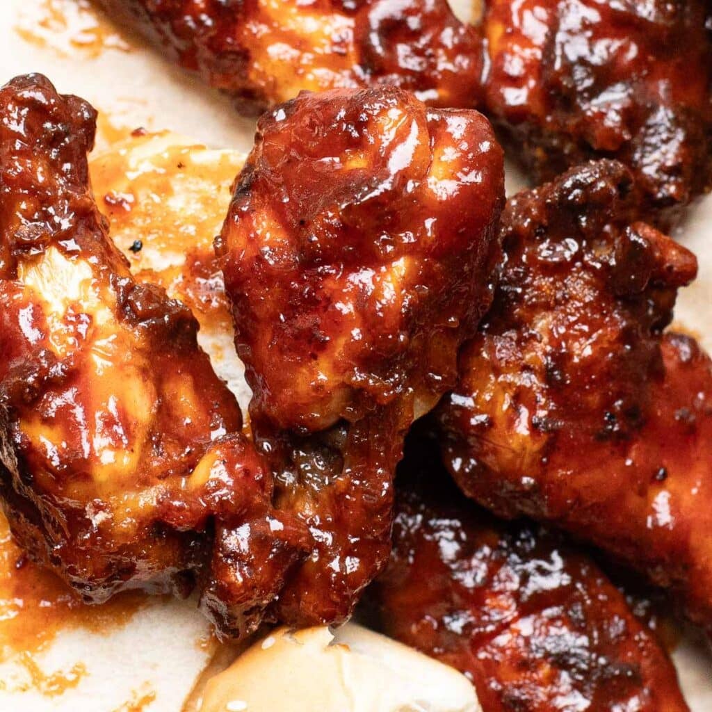Sticky BBQ Chicken Wings